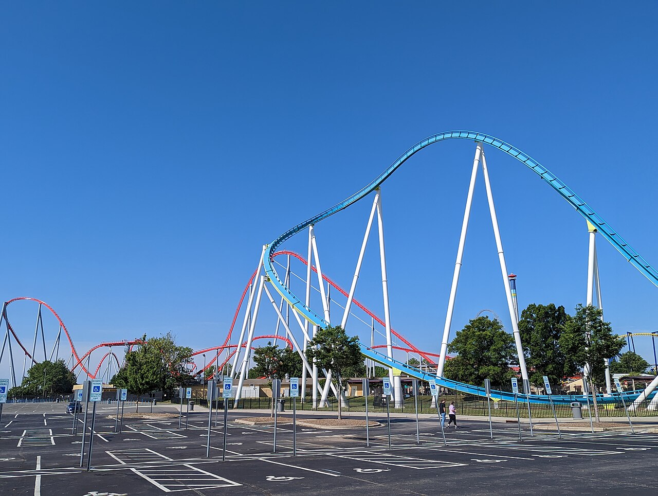 Fury 325 roller coaster at Carowinds