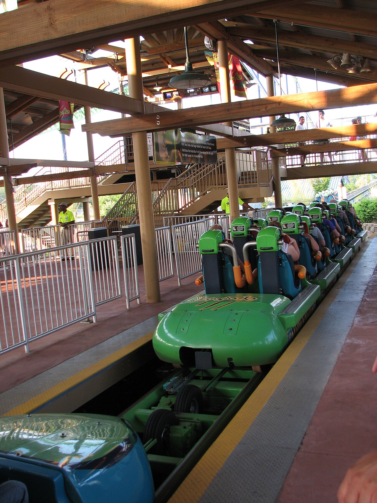 Kingda Ka roller coaster at Six Flags Great Adventure