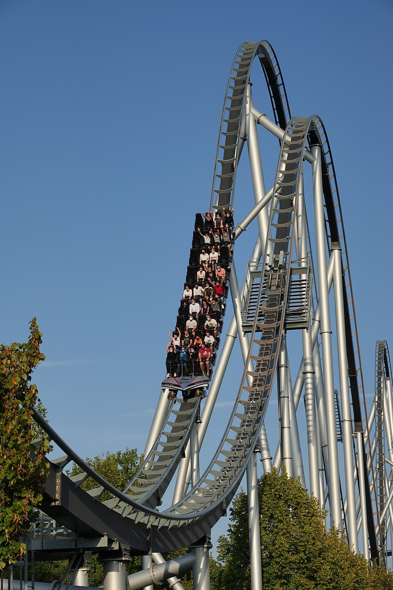 Silver Star roller coaster at Europa-Park