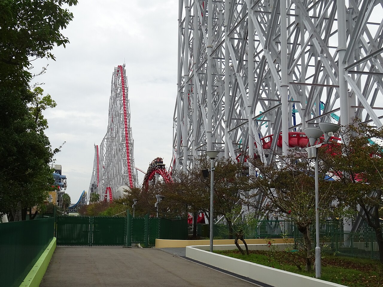 Steel Dragon 2000 roller coaster at Nagashima Spa Land