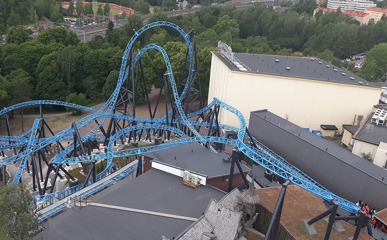 Taiga roller coaster at Linnanmäki
