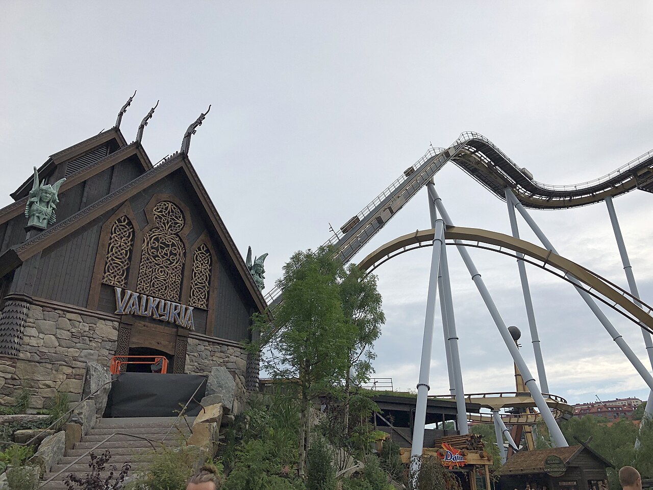 Valkyria roller coaster at Liseberg
