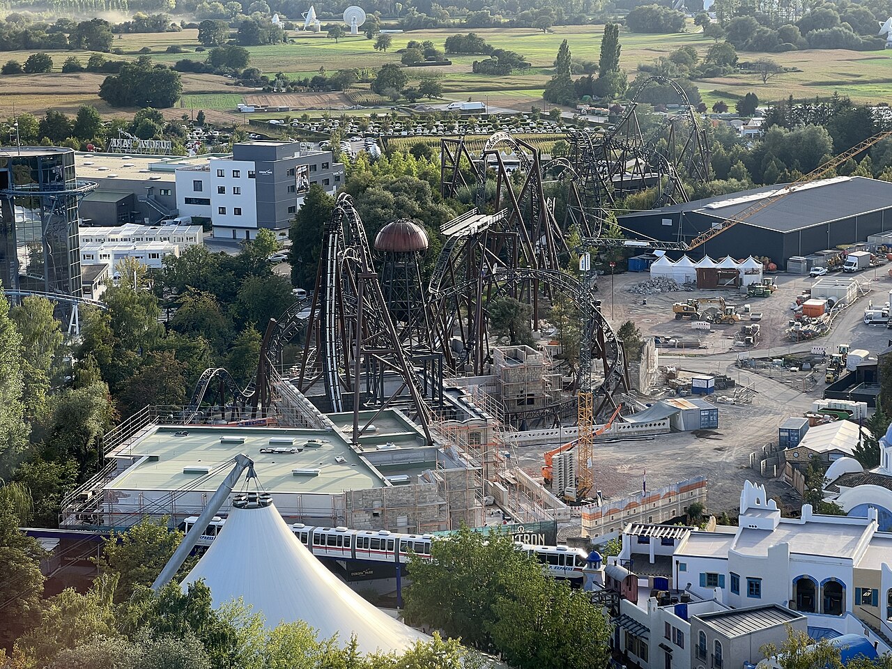 Voltron Nevera roller coaster at Europa-Park
