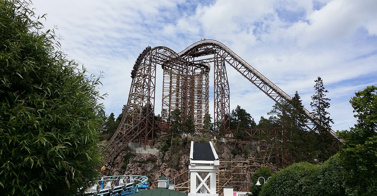 Wildfire roller coaster at Kolmården