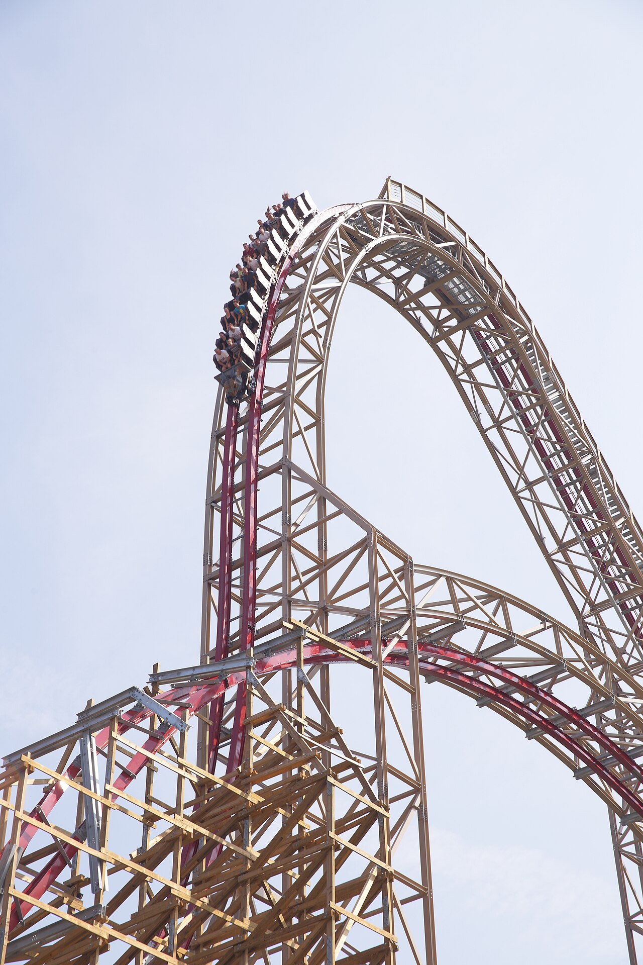 Zadra roller coaster at Energylandia